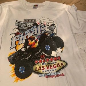 Adult monster jam final tshirt